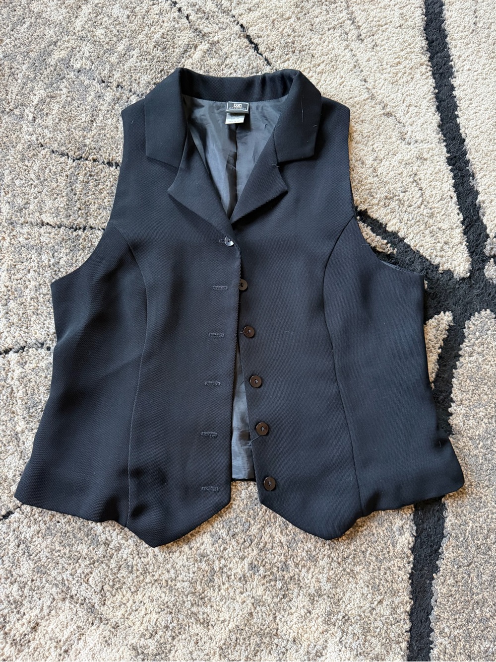 Maurices Medium Black Tailored Women's Vest